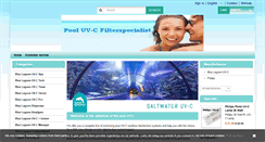 Desktop Screenshot of blue-lagoon-uvc.com
